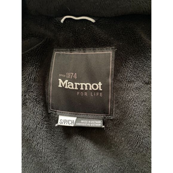 Marmot Women's Montreaux Coat Midnight Navy Size Small Puffer Parka - Picture 9 of 9